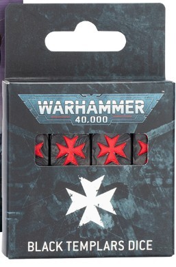 Warhammer 40000: Black Templars Dice