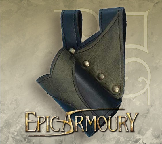 Right Hand Victory Holder (Black/Green)