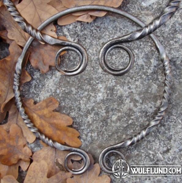 Forged Celtic Neck Torc