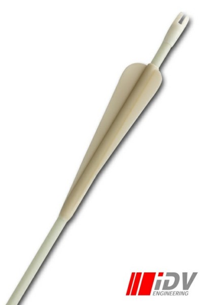 Round Head Arrow - White/Night Glow