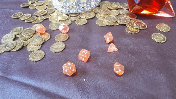 Plastic Polyhedral Dice Sets