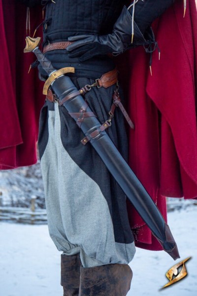 Sword Belt Scabbard - Genuine Leather