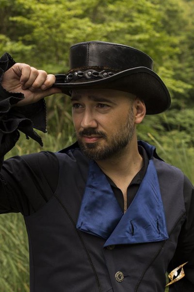 Leather Top Hat