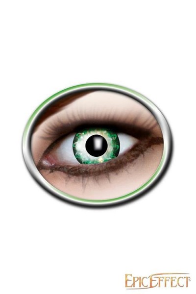 Bright Green Lenses (Two Tone)