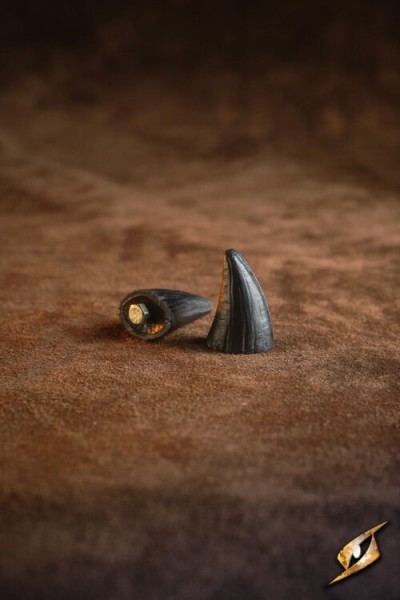 Mountable Demon Horns Small Unpainted