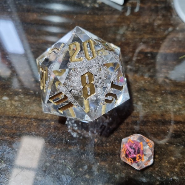 55mm Acrylic D20