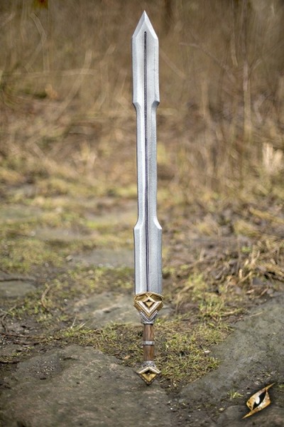 Long Hybrid Double Sided Dwarven Sword 105cm
