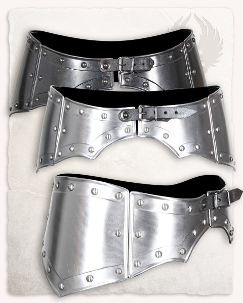 Mina armoured belt - Silver
