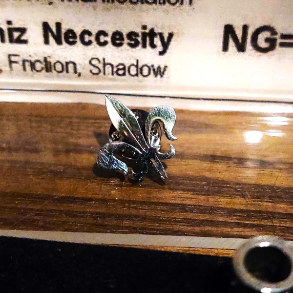 Fleur De Lys Badge