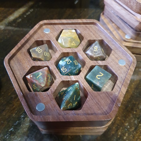 Stone Dice - Indian Agate