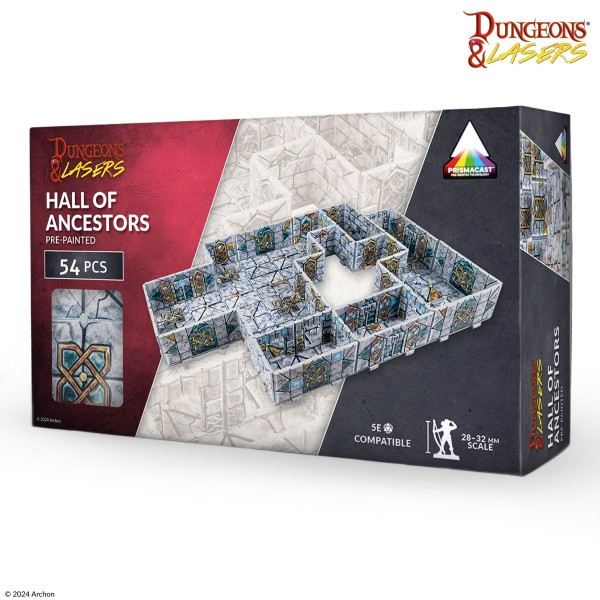 Halls Of Ancestors: Pre-Painted Terrain