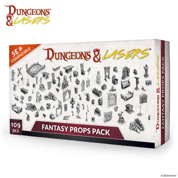 Dungeons &amp; Lasers: Expansion Bits - Fantasy Props Pack