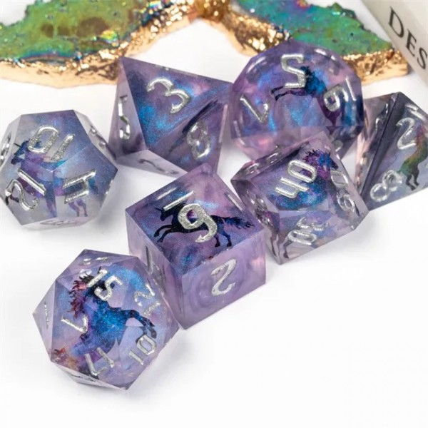 Unicorn Filled Dice