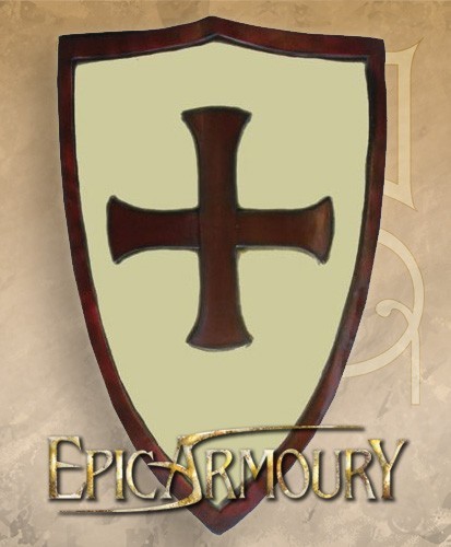 Templar Shield - White