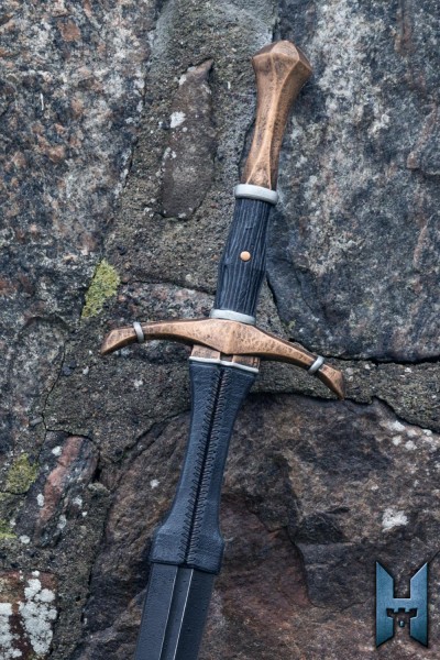Stronghold Adventurer's Bastard Sword Gold 114cm