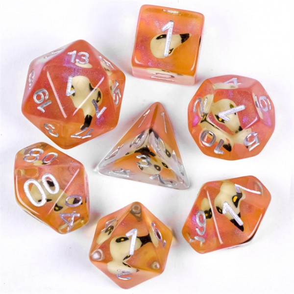 Raven Skull Dice