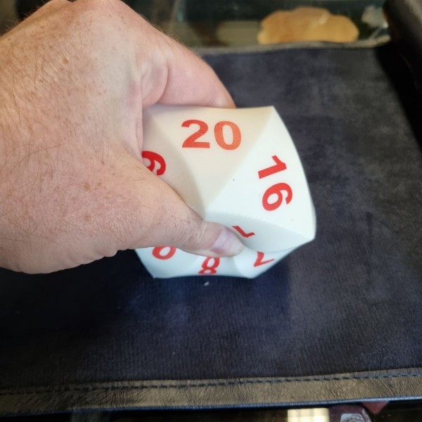 Giant Squishy D20