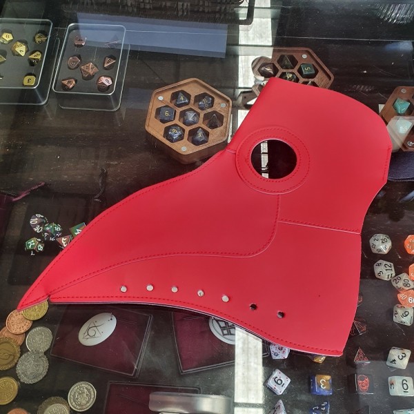 We don't know why the red one is made on a different pattern either