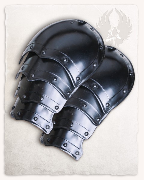 Balthasar Spaulders Small - Dark