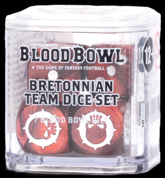 Blood Bowl: Bretonnian Team Dice Set