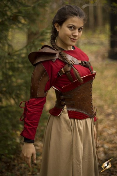 Shoulder Armour - Brown