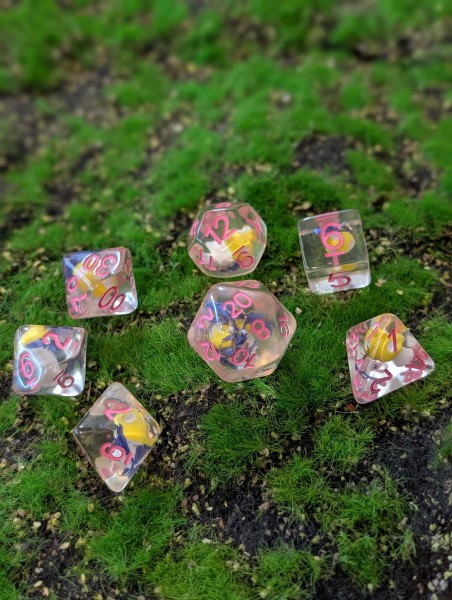 Mushroom Filled Dice