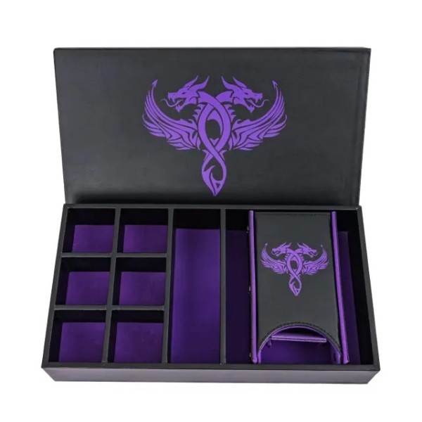 Pleather Dice Tower &amp; Storage Box