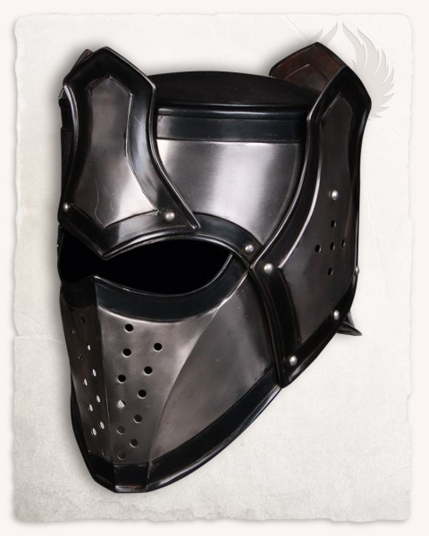 Kaldor helmet - Dark with Silver