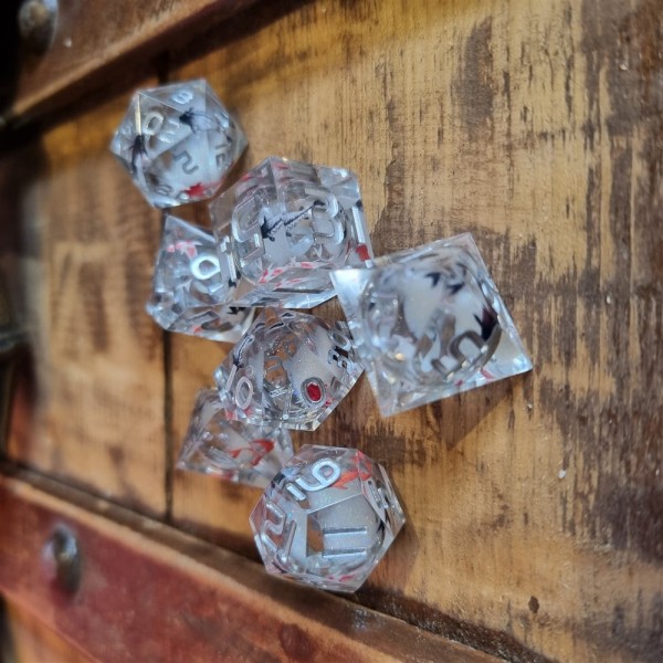 Liquid Core Fish Dice