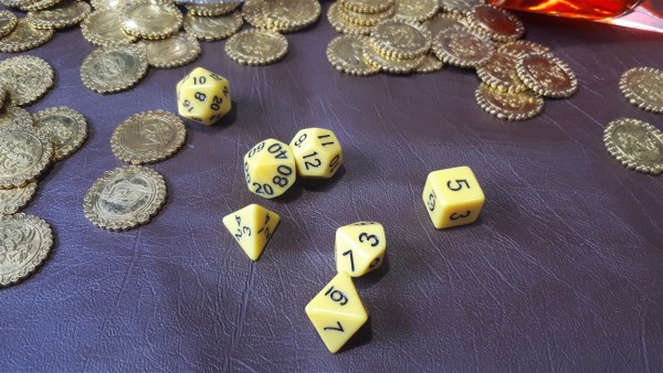 Plastic Polyhedral Dice Sets