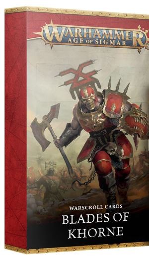Warscroll Cards: Blades Of Khorne (Eng)