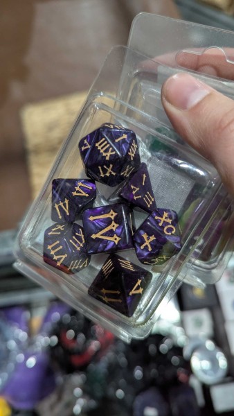 Roman Numeral Dice