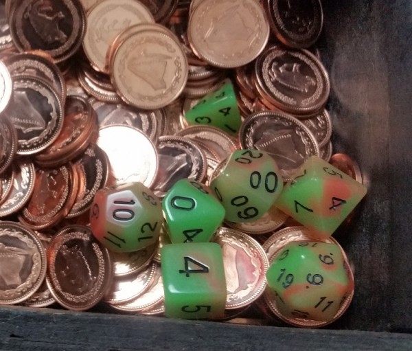Deadly Glowing Dice