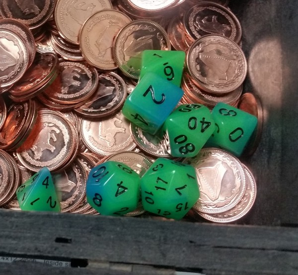 Deadly Glowing Dice