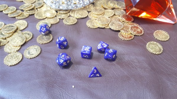 Plastic Polyhedral Dice Sets