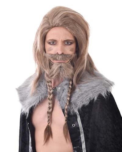 Viking Wig & Beard Set