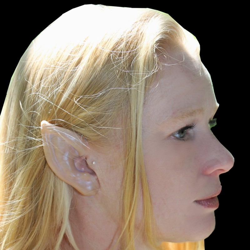 Elf Ear Latex Prosthetics for fancydress LRP LARP 