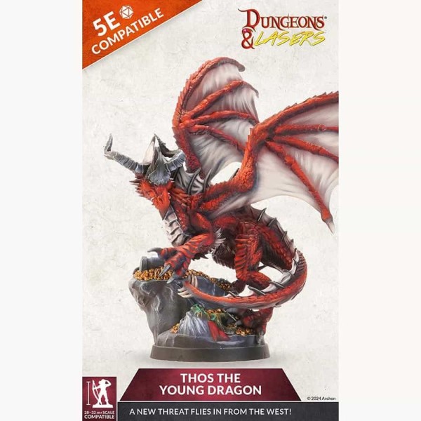 Thos The Young Dragon - Miniatures