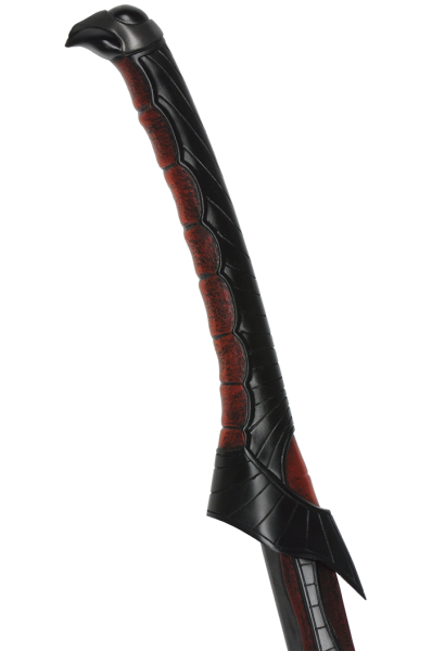 Dark Elven Saber - Red - Short