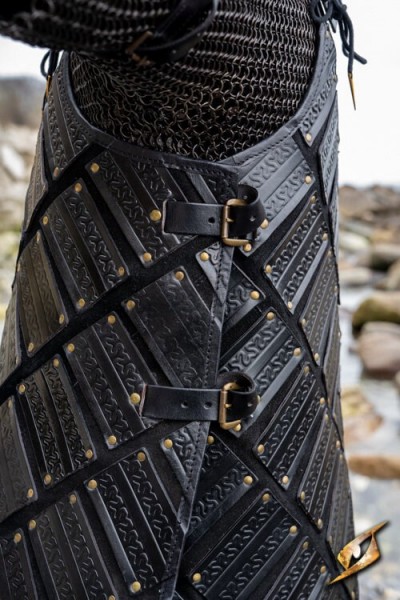 Woodsman Armour - Leather Black