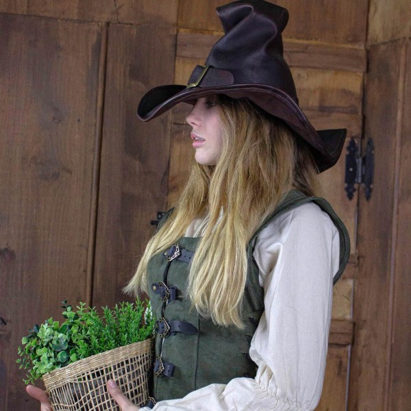 Wikka The Witch's Hat - Leather
