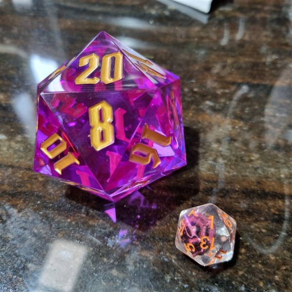 55mm Acrylic D20