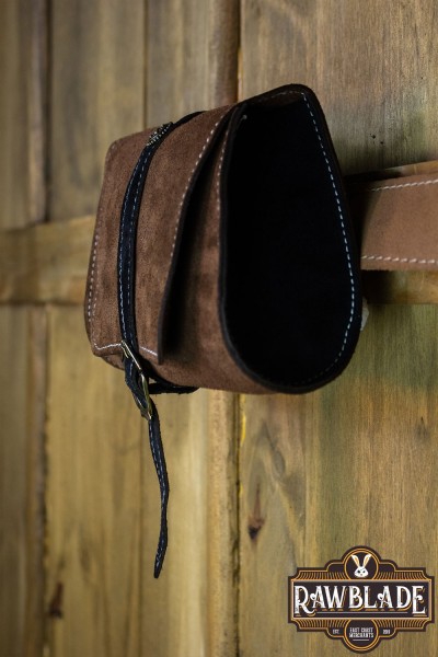 Morwen Belt Bag Brown Suede