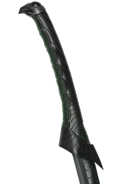 Dark Elven Saber - Green - Long