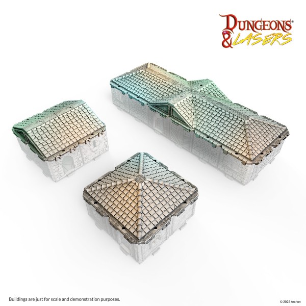 Dungeons &amp; Lasers: Expansion Bits - Roof Set