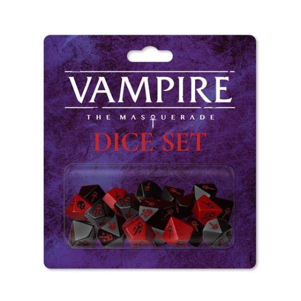 Vampire: The Masquerade 5th Edition - Official Dice Set