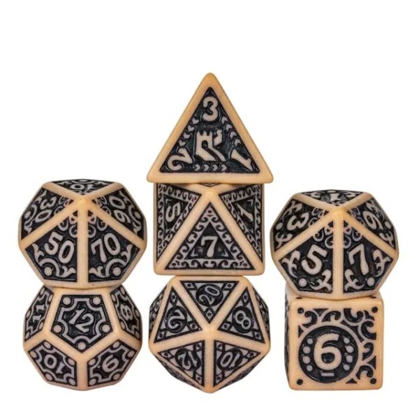 Acrylic Pattern Dice