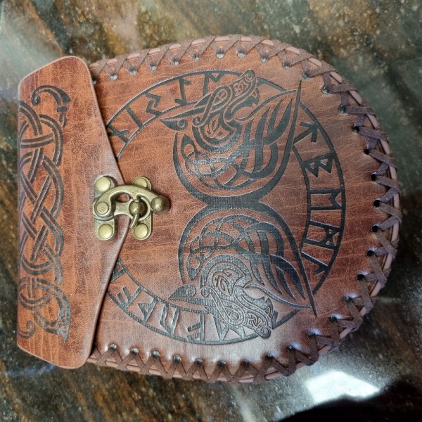 Pleather Belt Pouch - Fenrir Large