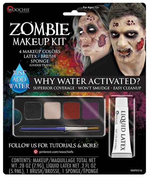 Zombie Water Based Makeup Kit